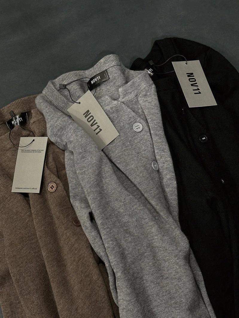 /NOV11/ ÁO CARDIGAN LEN DỆT KIM - Chất mỏng nhẹ, form siêu đẹp 02